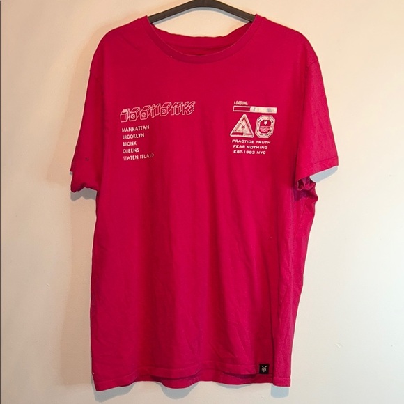 Zoo York Red Short Sleeve Tee - Picture 3 of 15